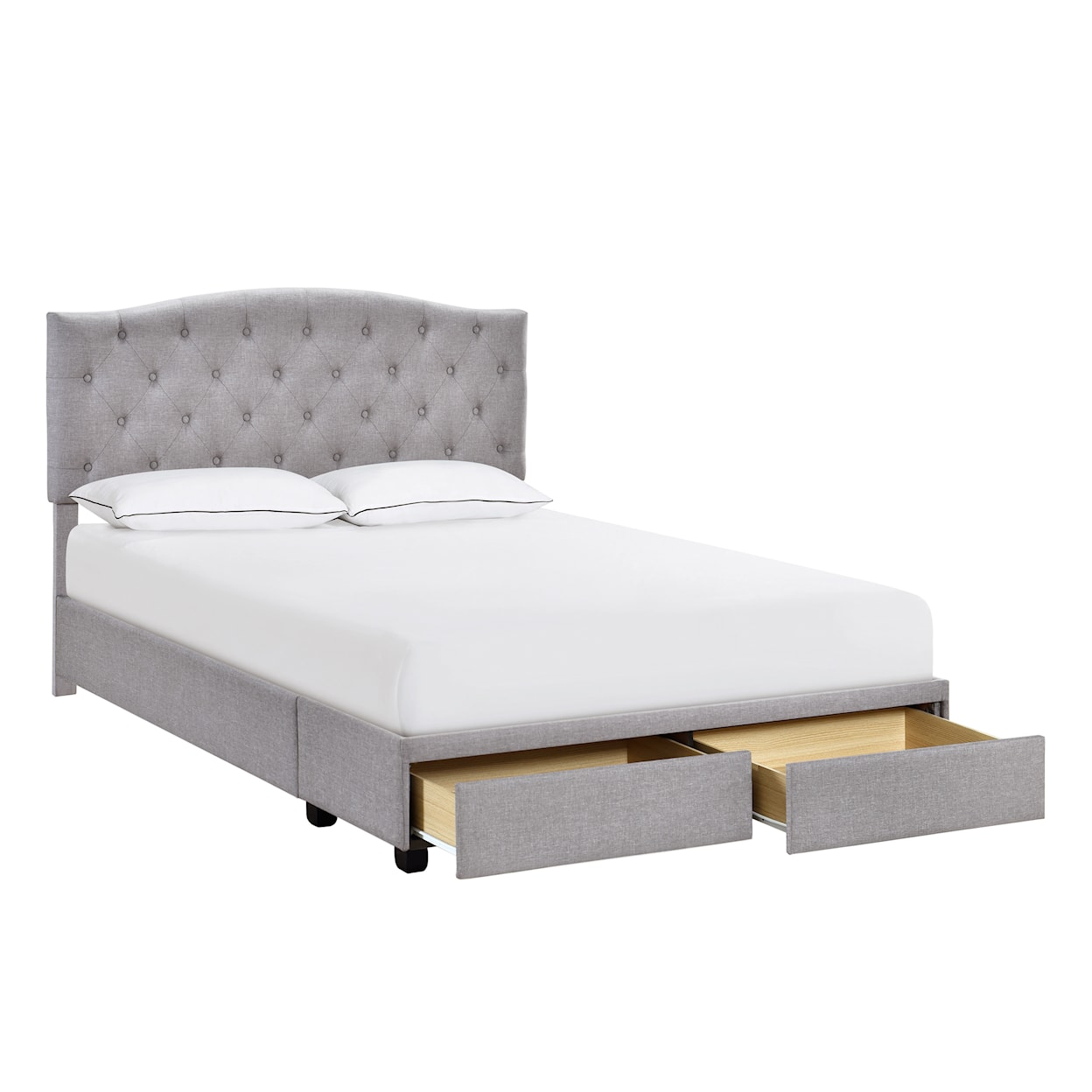 Accentrics Home Fashion Beds King Upholstered Bed