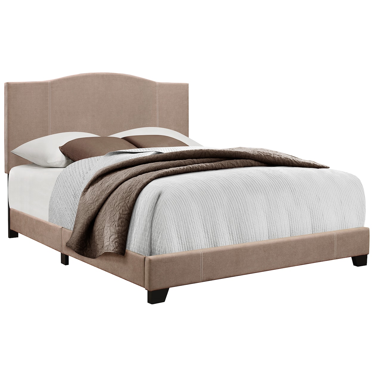 Accentrics Home Fashion Beds Queen Upholstered Bed