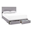 Accentrics Home Fashion Beds King Upholstered Bed