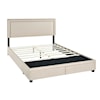 Accentrics Home Fashion Beds King Upholstered Bed