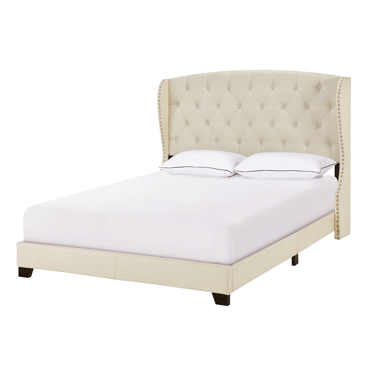 Accentrics Home Fashion Beds Queen Upholstered Bed