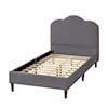 Accentrics Home Fashion Beds Twin Upholstered Bed