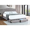 Accentrics Home Fashion Beds Queen Upholstered Bed