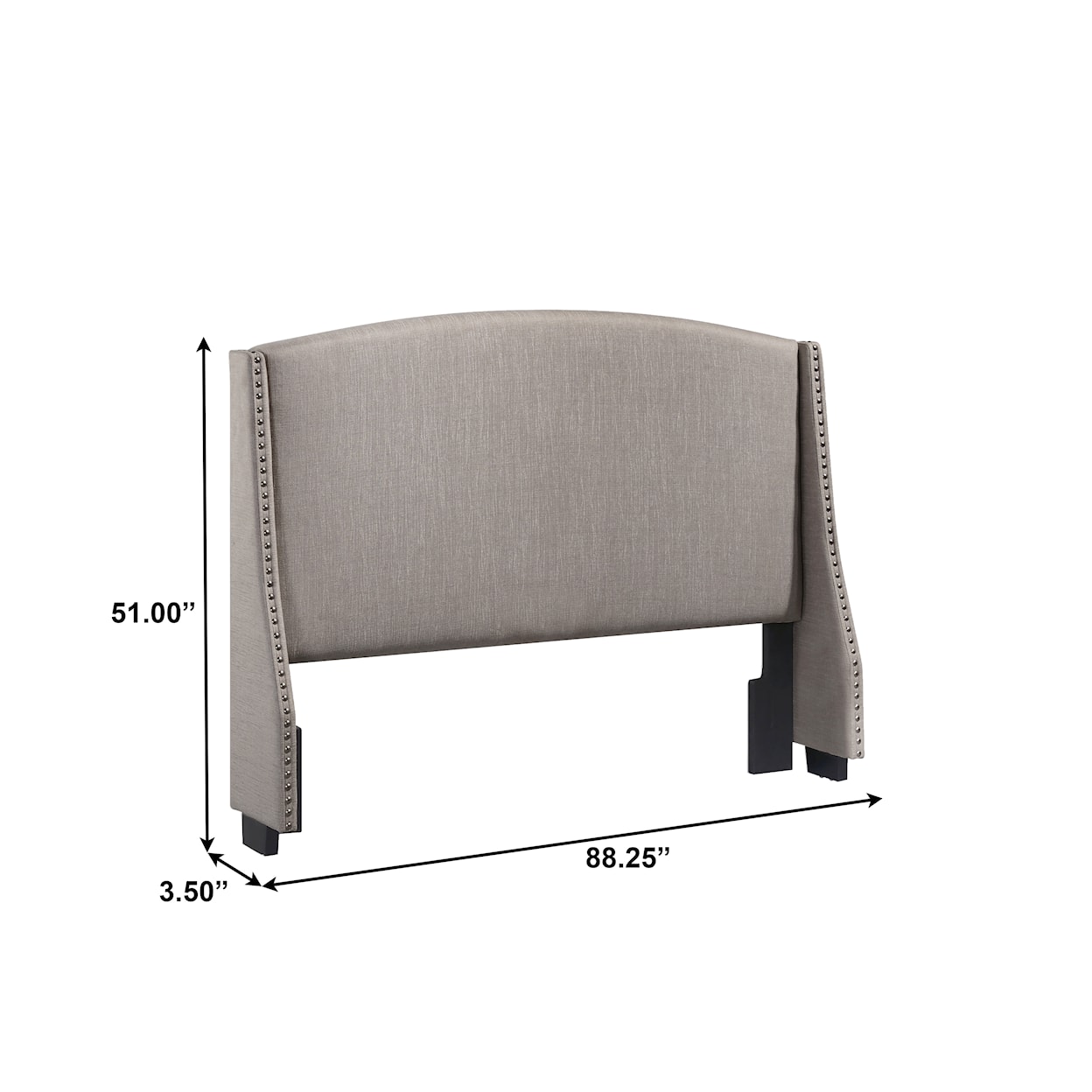 Accentrics Home Fashion Beds Upholstered Headboard