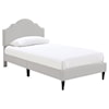 Accentrics Home Fashion Beds Twin Upholstered Bed