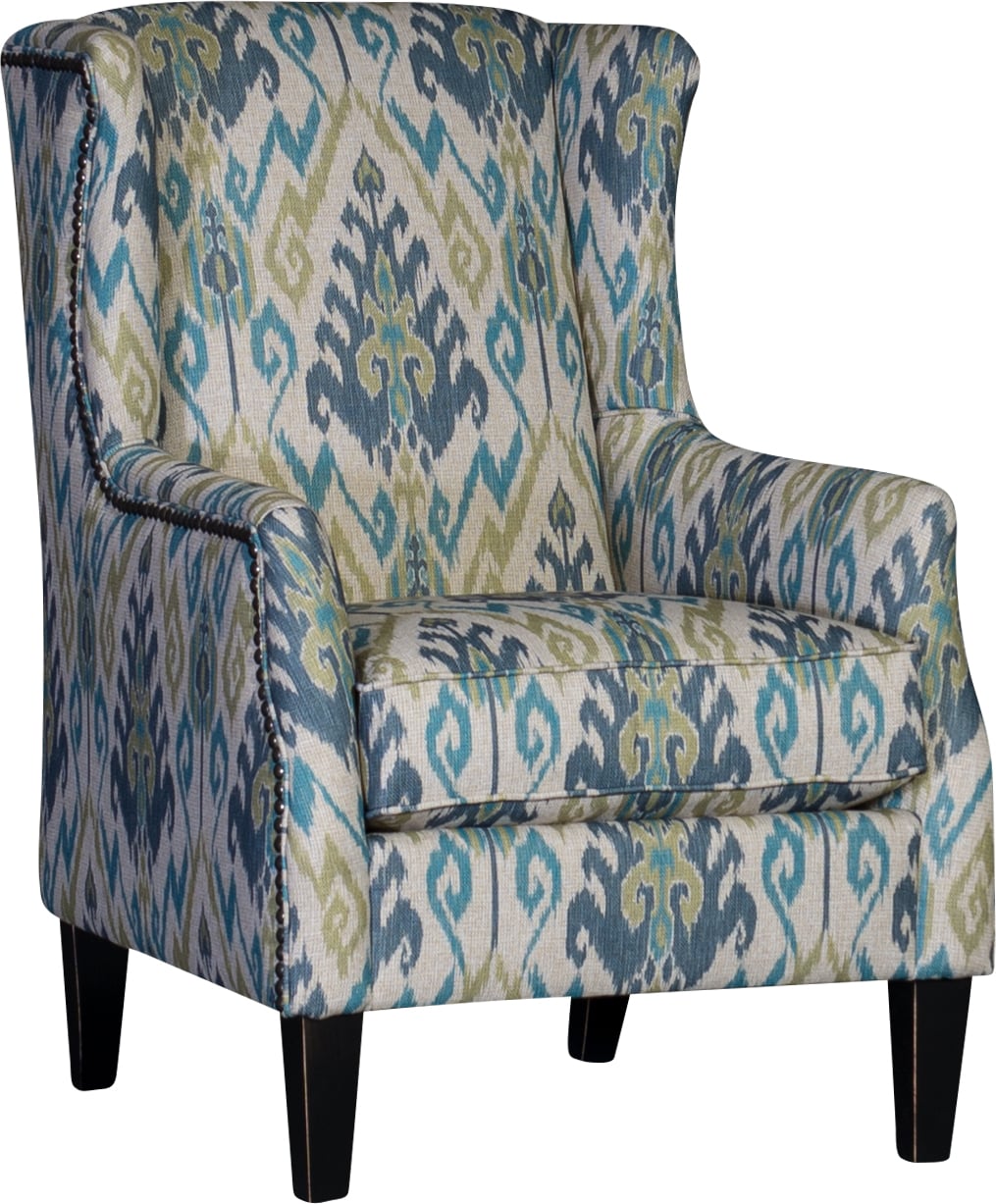 Mayo Furniture 8840 Series Customizable Wing-Back Accent Chair
