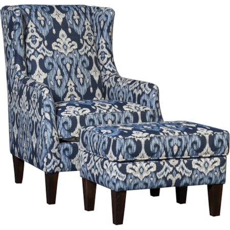 Wing-Back Accent Chair