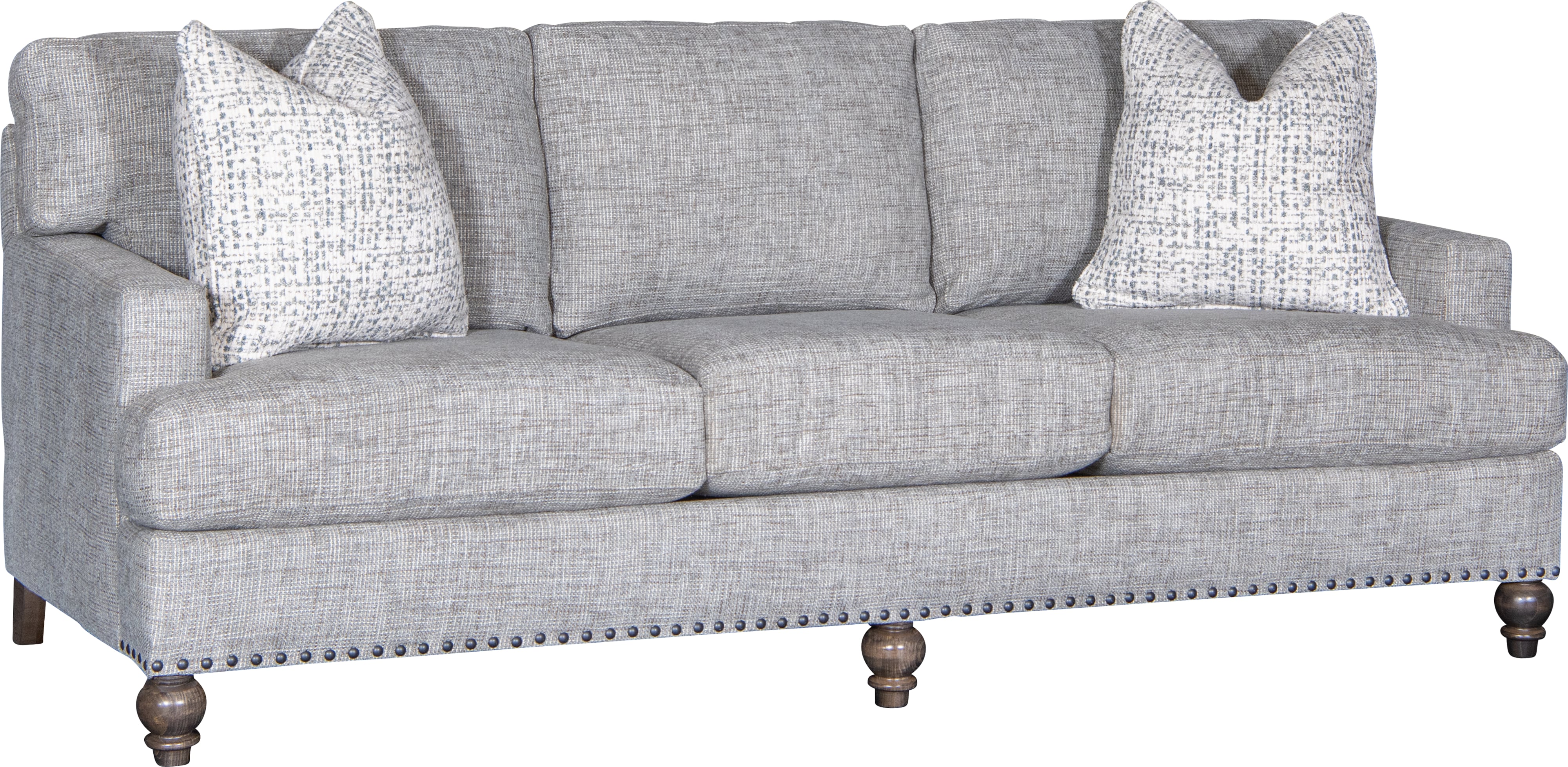 Mayo Furniture 1300 Series Transitional Sofa with Track Arms