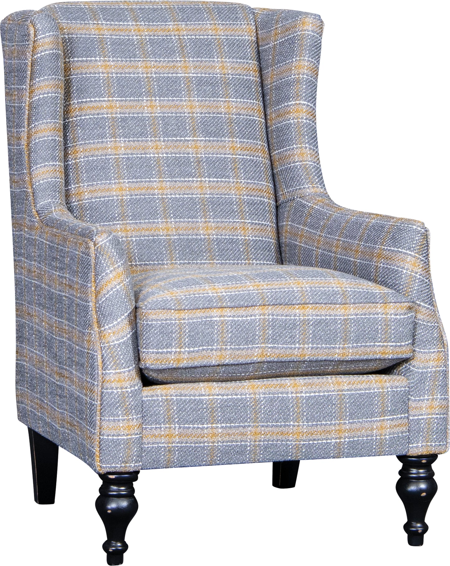 Mayo Furniture 8840 Series Customizable Wing-Back Accent Chair