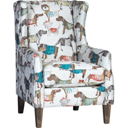 Wing-Back Accent Chair