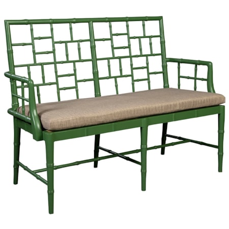 Green Belleville Settee