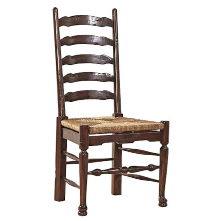 English Country Ladderback Side Chair
