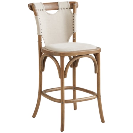 Split Shoulder Counter Stool