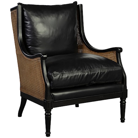Black Tova Occasional Chair