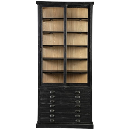 Single Balmoral Display Cabinet