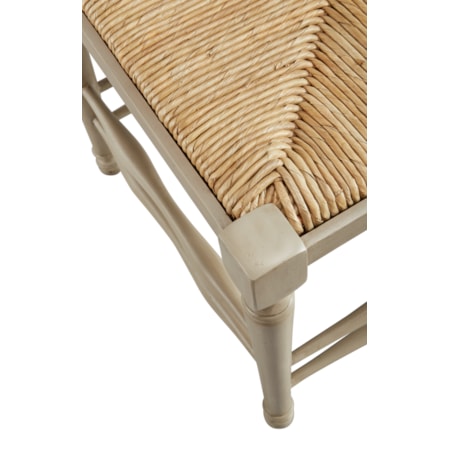 Single Seat Reed Bench