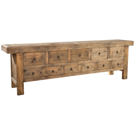 Old Pine Drawer Bank