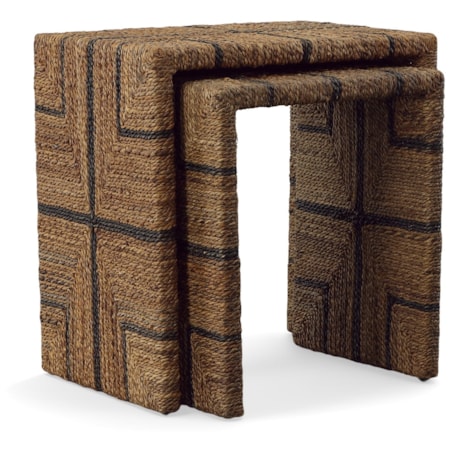 Fox Woven Nesting Tables