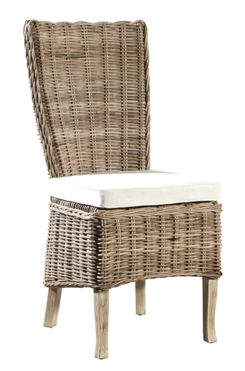 Woven Kubu Highback Side Chair