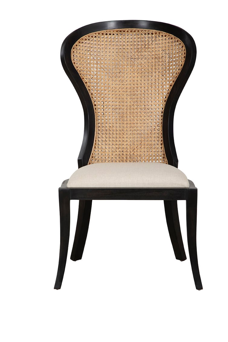 Furniture Classics Furniture Classics Black Adrina Side Chair