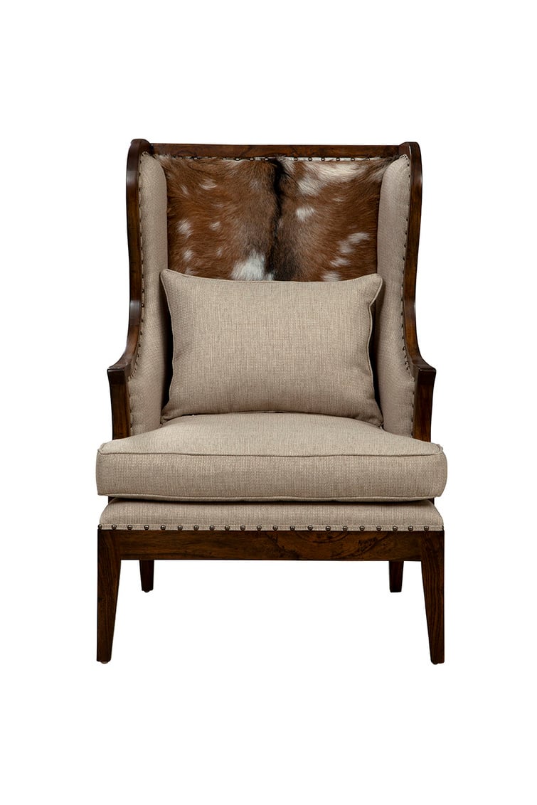 Furniture Classics Furniture Classics Dark Billings Wing Chair