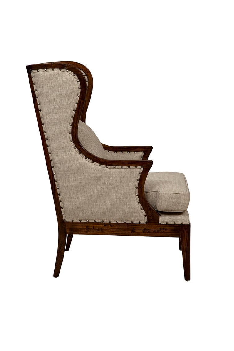 Furniture Classics Furniture Classics Dark Billings Wing Chair