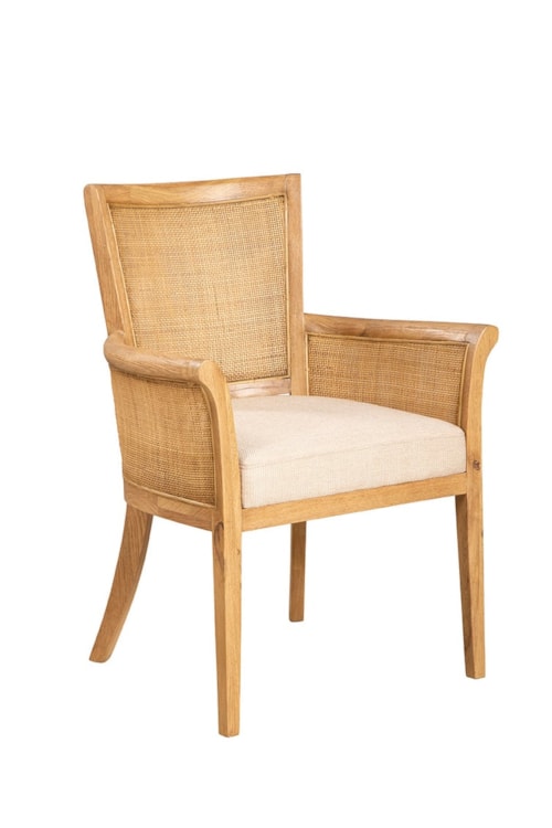 Natural Gimble Arm Chair