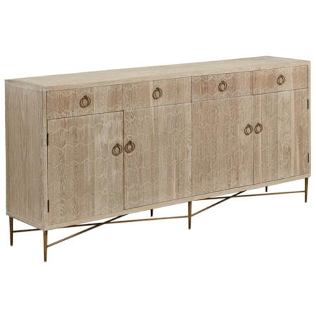 Emiko Four Drawer Server