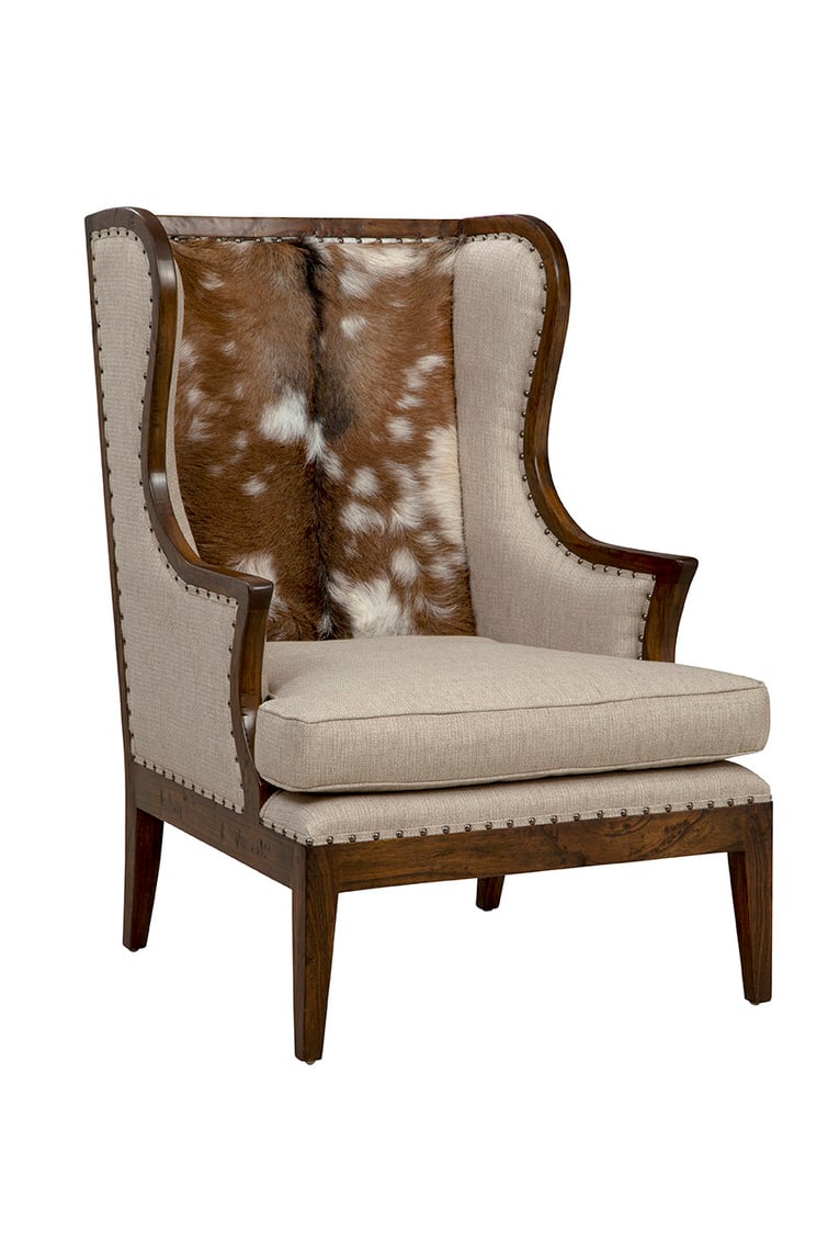 Furniture Classics Furniture Classics Dark Billings Wing Chair