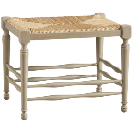 Single Seat Reed Bench