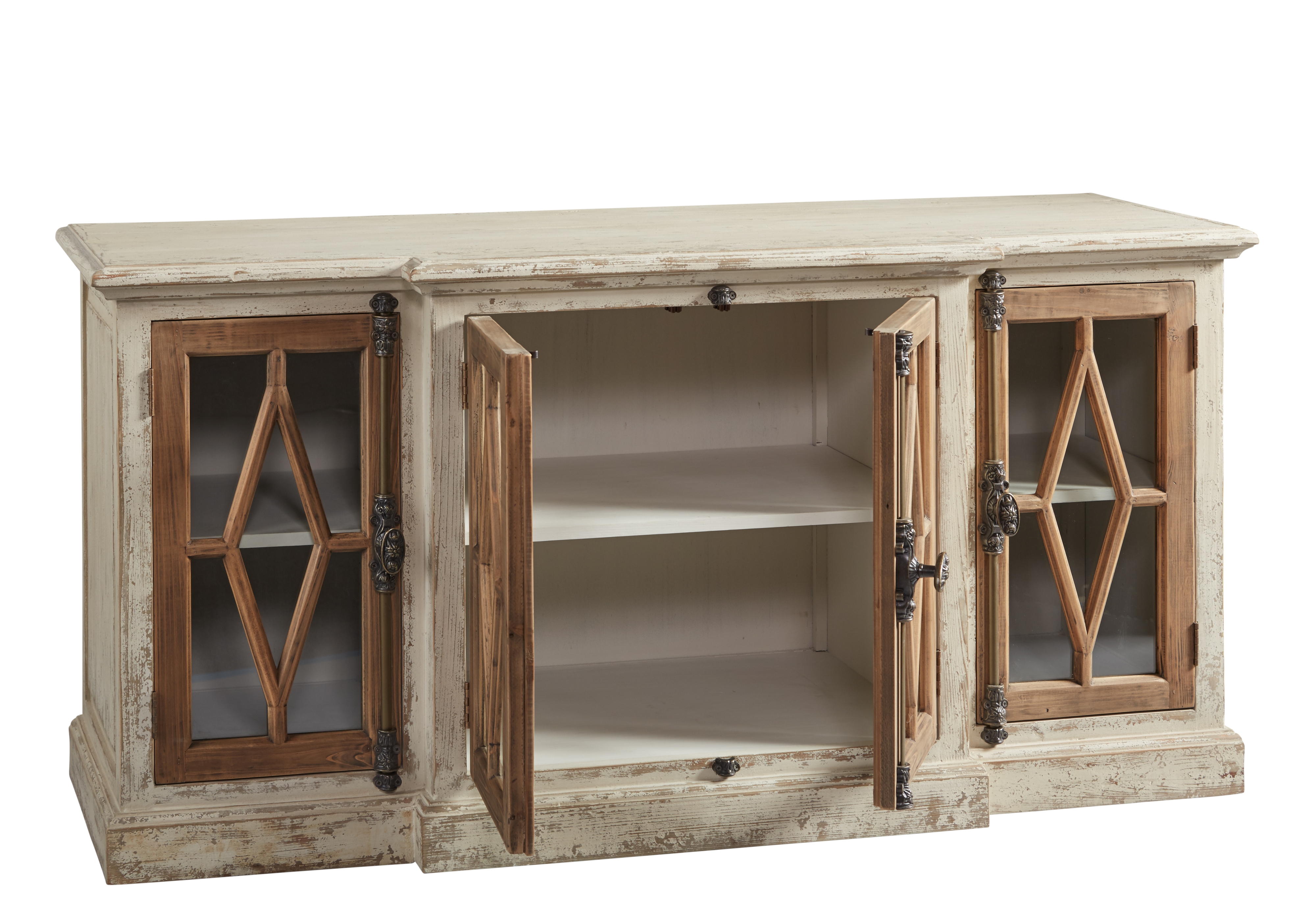 Furniture Classics Furniture Classics Dove Stalone Glass Front Server