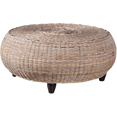 Woven Kubu Mandalay Ottoman