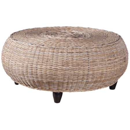 Woven Kubu Mandalay Ottoman