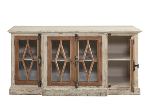 Dove Stalone Glass Front Server