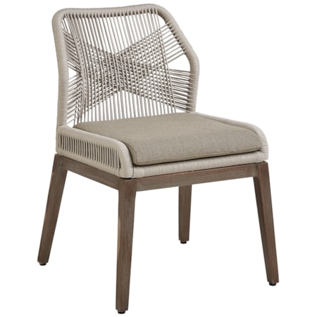 Gray Fiddler Chair