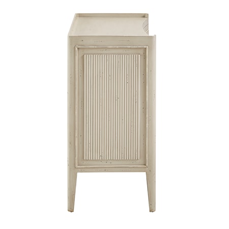 Reeded Chest of Drawers