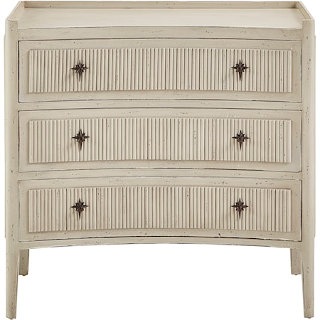 Reeded Chest of Drawers