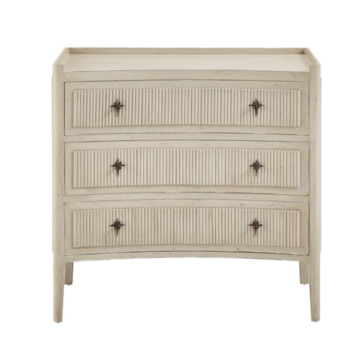 Reeded Chest Of Drawers