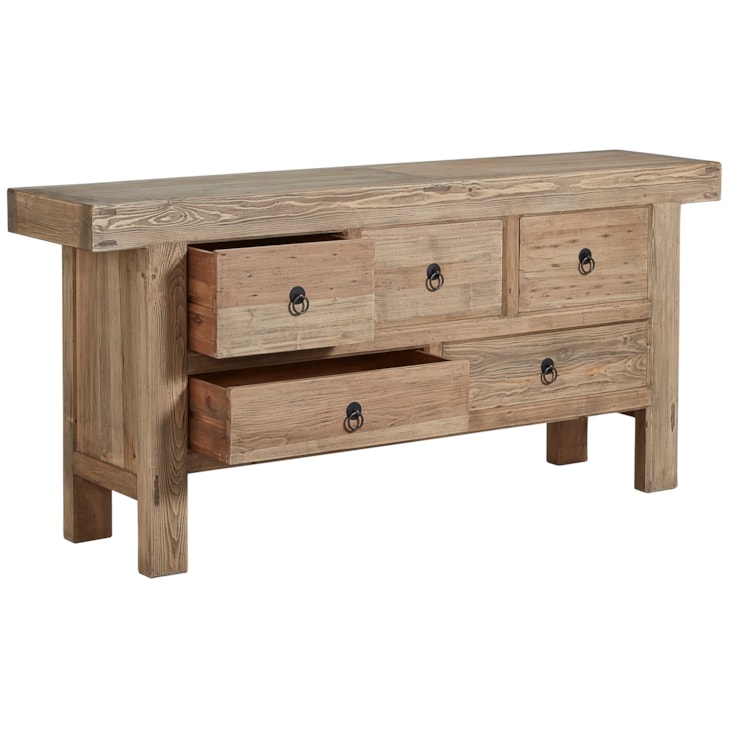 Furniture Classics Furniture Classics Old Pine Five Drawer Buffet