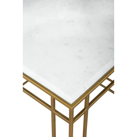 Gold Cubes Side Table