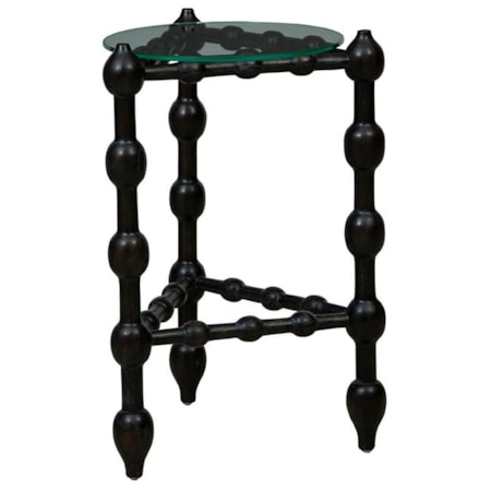 Black Marcos End Table