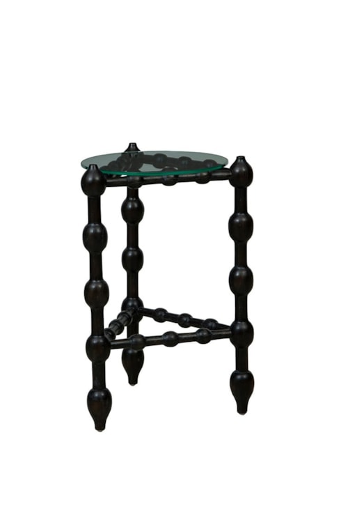 Black Marcos End Table