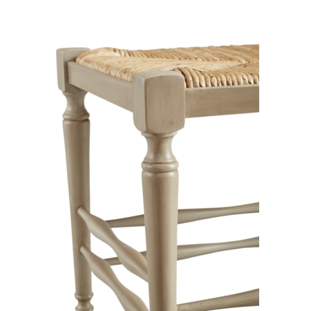 Single Seat Reed Bench