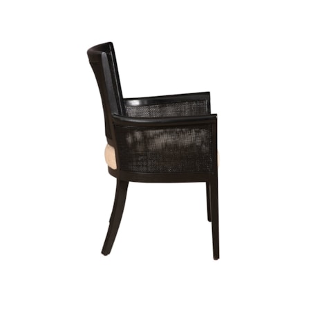 Black Gimble Arm Chair