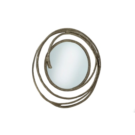 Gold Circles Mirror