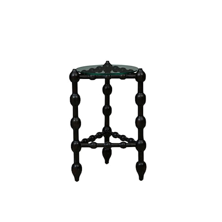 Black Marcos End Table