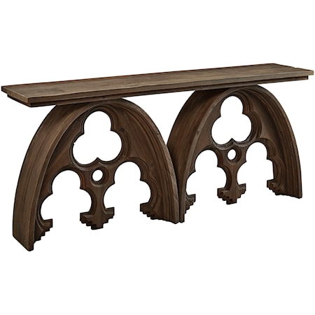 Arched Cathedral Console