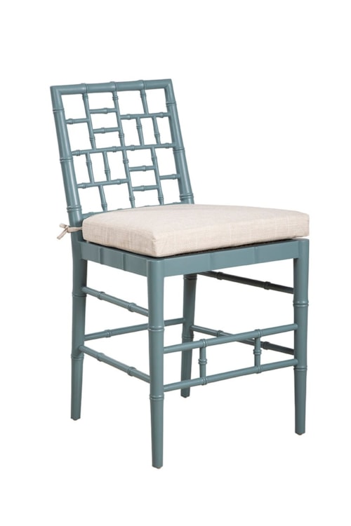 Light Blue Hugo Counter Stool