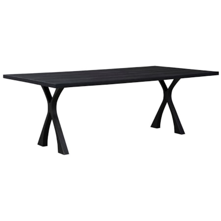 Black Wishbone Dining Table