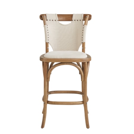 Split Shoulder Counter Stool